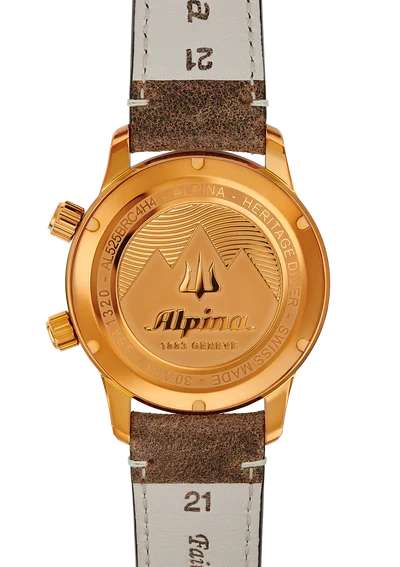Alpina Geneve Seastrong Diver Heritage Automatik Uhr Saphirglas 42mm 30ATM AL-525BRC4H4
