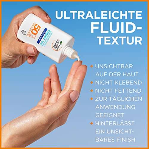 Garnier Antioxidatives Super UV-Sonnenschutz-Fluid mit LSF 50+