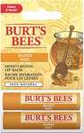2x Burt's Bees 100% natürlicher, feuchtigkeitsspendender Lippenbalsam