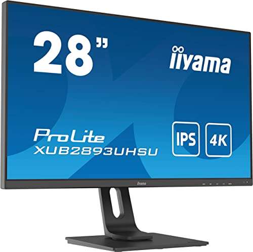 iiyama ProLite XUB2893UHSU-B1, 28" 4K UHD Monitor