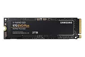 Samsung 970 EVO Plus M.2 NVMe SSD (MZ-V7S2T0BW), 2 TB, PCIe 3.0, 3.500 MB/s Lesen, 3.300 MB/s Schreiben