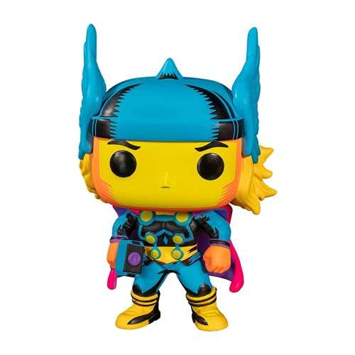 Funko 48847 POP Marvel: Black Light-Thor Figur