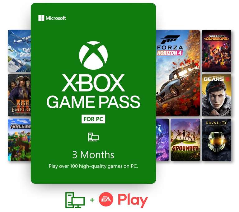 3 Monate XBOX Game Pass PC gratis möglich (falls ihr zB. Halo Infinite Multiplayer gespielt habt und noch keinen Game Pass PC hattet)
