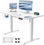 Jummico höhenverstellbarer Schreibtisch 100x60cm oder 120x60cm