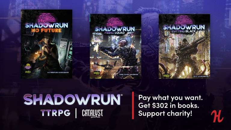 [Humble Bundle - Bücher] Shadowrun 6th RPG [eng]