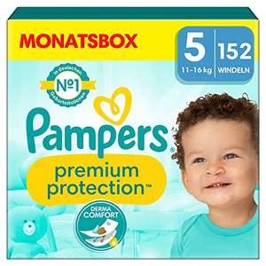 Pampers Baby Windeln Größe 5 (11-16kg) Premium Protection