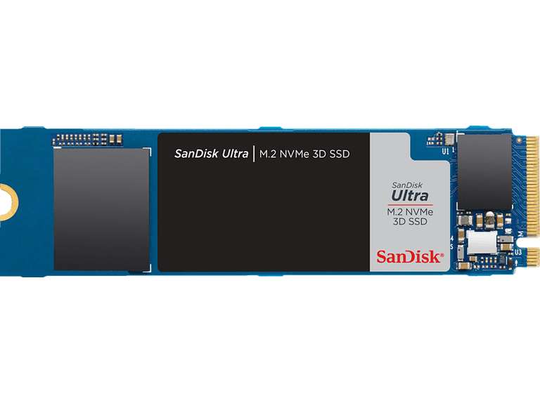 SanDisk Ultra NVMe SSD 500GB, M.2