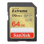 SanDisk Extreme SDXC 64GB, UHS-I U3, Class 10