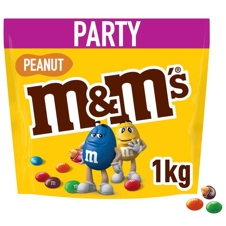 M&M'S Peanut Großpackung 1 x 1kg
