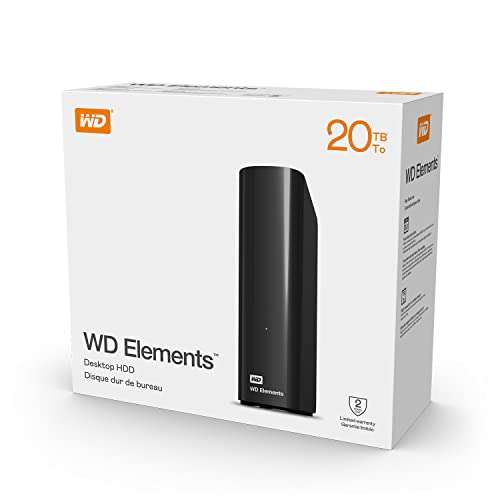 Grosse Festplatte - WD Elements Desktop-Speicher 20 TB