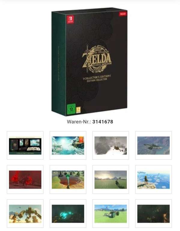 The Legend of Zelda: Tears of the Kingdom - Collector's Edition