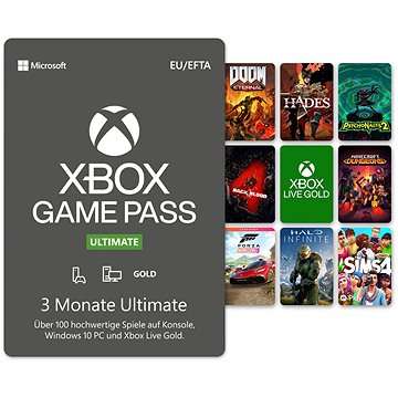 Game Pass Ultimate - 3 Monate für 1€ (Neue oder bei einigen wiederkehrenden Kunden)