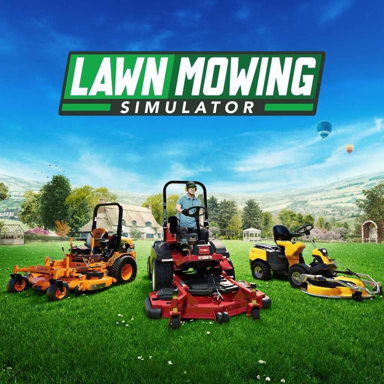 "Lawn Mowing Simulator" (Windows PC) gratis im Epic Store ab 28.7. 17 Uhr bis 4.8. 17 Uhr