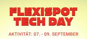 Flexispot Tech Day z.B. E8 349,99