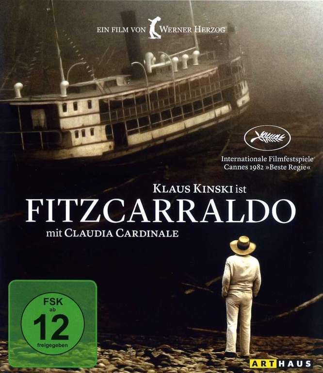Film: "Fitzcarraldo" mit Klaus Kinski und Claudia Cardinale, als Stream oder zum Herunterladen von ARTE