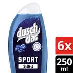 6x Duschdas "3-in-1 Sport" Duschgel & Shampoo