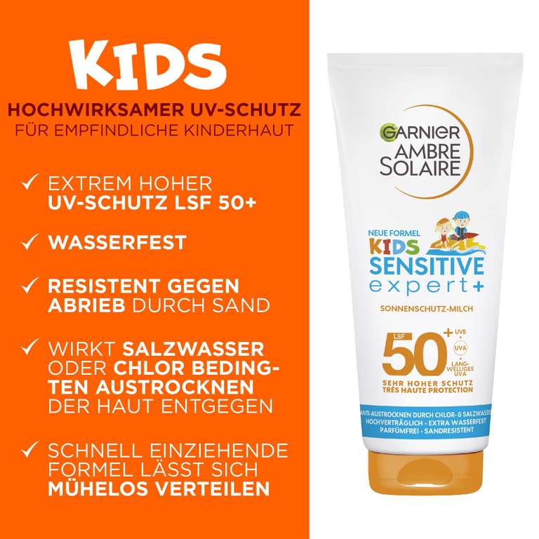 Garnier Kids Sonnenmilch LSF 50+ 200ml