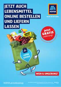 Hofer Roksh gratis Zustellung ab 39€ bis 31. Juli (neue Liefergiebte)