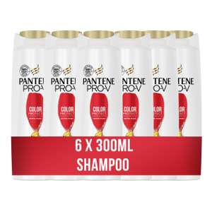 6x 300ml Pantene Pro-V Color Protect Shampoo