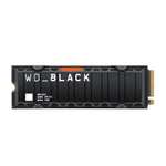 Western Digital - WD_BLACK SN850X (1 TB M.2 NVMe SSD - Kühlkörper)