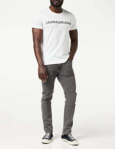 Calvin Klein HerreT-Shirt, Weiß (Bright White 112) / Größe: XS - XXL