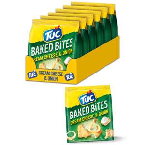 TUC Baked Bites Cream Cheese & Onion 6x 110g
