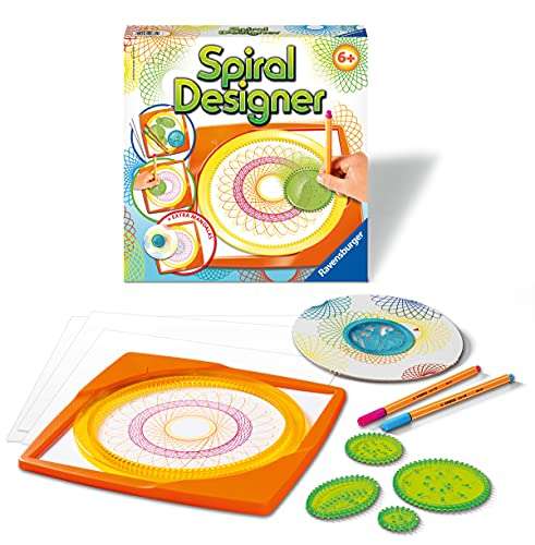 Ravensburger Spiral-Designer Zeichnen lernen Set für Kinder ab 6 Jahren