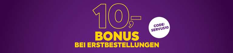 Billa Neukundenbonus: Code "SERVUS10" im Warenkorb einlösen Mindestbestellwert 50 Euro - derzeit auch gratis Lieferung