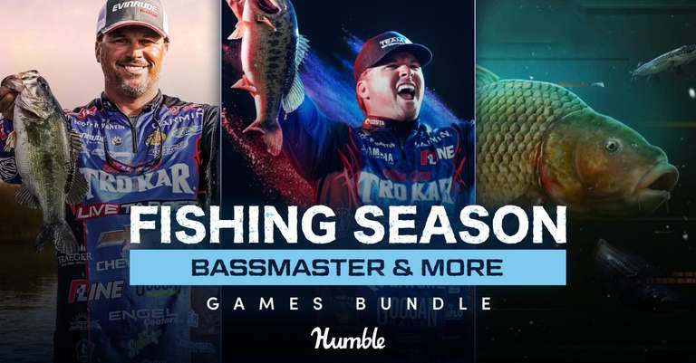 "Humble Fishing Season: Bassmaster & More Bundle" (PC) Bundle kaufen - Erdbebenopfer in Syrien & Türkei unterstützen