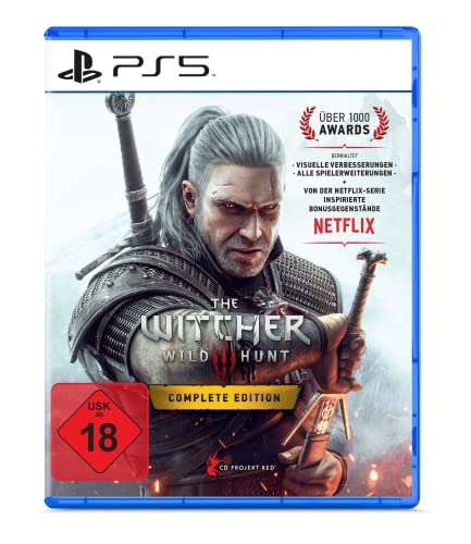 "The Witcher 3: Complete Edition" (PS5 - leider Ausverkauft / Series X) Preisjäger*innen werdet zu Monsterjäger*innen
