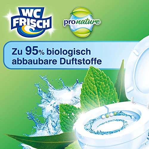 WC Frisch Kraft Aktiv Pro Nature Minze und Eukalyptus (10er Pack)