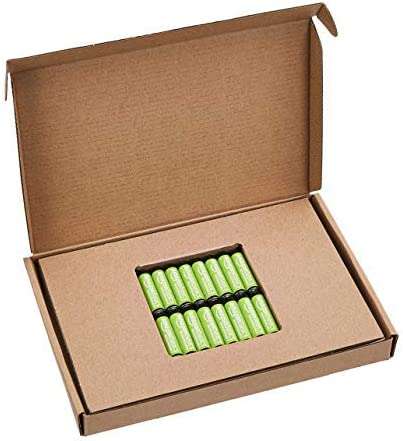 16x Amazon Basics AAA-Batterien, wiederaufladbar, 800mAh