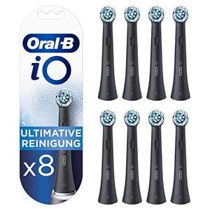 8x Oral-B iO Ultimative Reinigung Aufsteckbürsten, schwarz