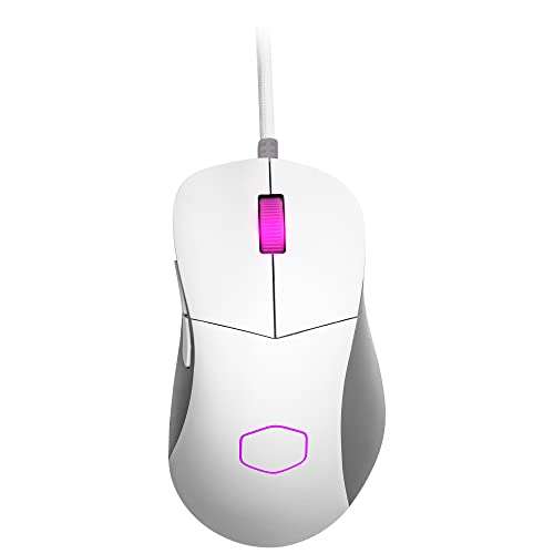 Cooler Master MasterMouse MM730, Gaming Maus, weiß, USB