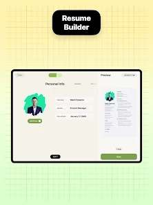 Resume Builder - CV Template (Lebenslauf-Ersteller) [Google Play Store]