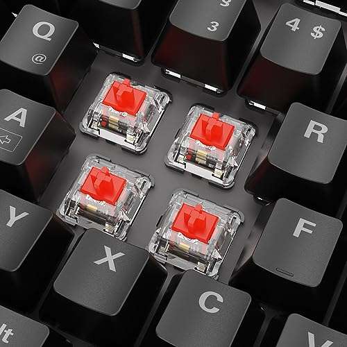 Sharkoon Gamingtastatur Skiller SGK20, Red RGB-Beleuchtung