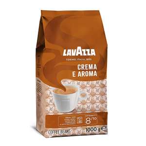 Lavazza, Crema e Aroma, Arabica und Robusta Kaffeebohnen 1 kg