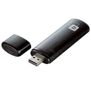 D-Link Wireless AC DualBand, 2.4GHz/5GHz WLAN, USB
