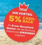 Krone Vorteilswelt - 5% CashBack bei Lidl Reisen