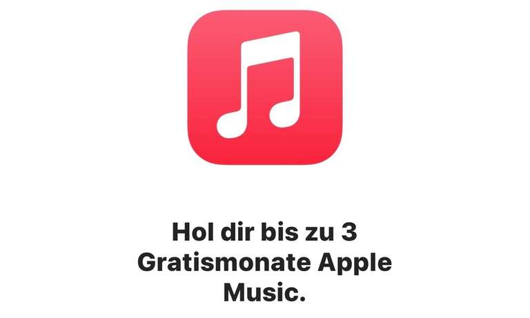3 Monate Apple Music Gratis! - Auch für Kunde die es schon probiert haben