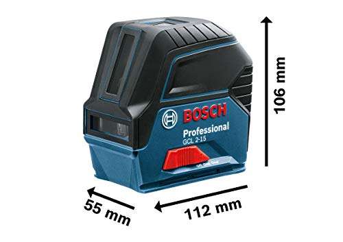 Bosch Professional Kreuzlinienlaser GCL 2-15