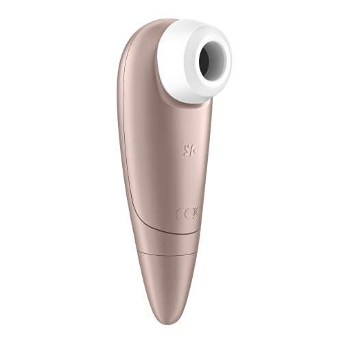Vibrator, Satisfyer 1 Next Generation, Klitoris-Sauger mit 11 Intensitätsstufen, Auflege-Vibrator mit Batteriebetrieb, wasserdicht (IPX7)