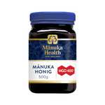 Manuka Health - Manuka Honig MGO 400+ , 100% Pur aus Neuseeland mit zertifiziertem Methylglyoxal Gehalt ,500g
