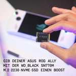 ASUS ROG Ally Konsole | 7 Zoll FHD+120Hz IPS Display | Ryzen Z1 | 16 GB RAM | 512GB SSD | AMD Radeon Graphics | Windows 11