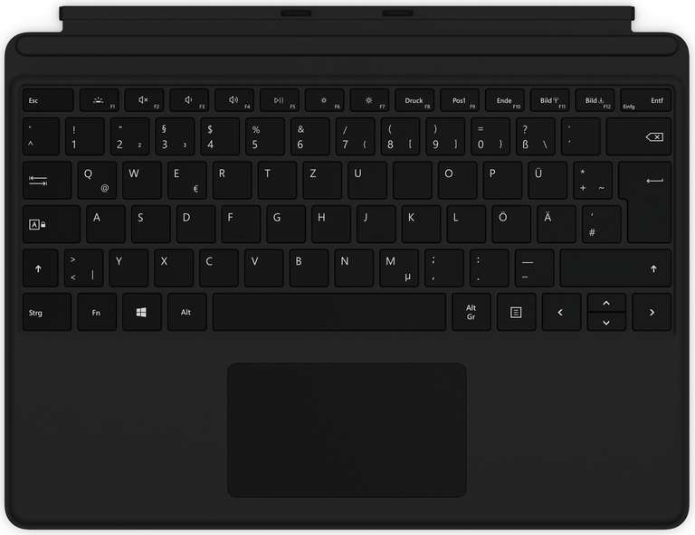 Microsoft Surface Pro X Keyboard, schwarz, DE