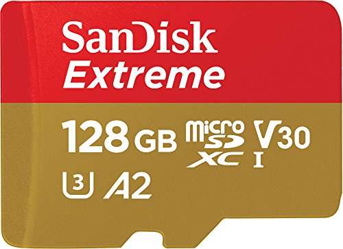 SanDisk Extreme microSDXC 128GB Kit