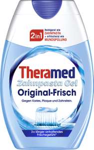 Theramed Zahncreme 2in1 Original, für antibakteriellen Rundumschutz, 1er Pack (1 x 75 ml)