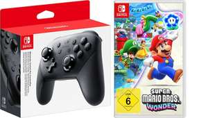 "Nintendo Switch ProController + NSW: Super Mario Bros Wonder" PROfis holen es zum wunderbaren Preis