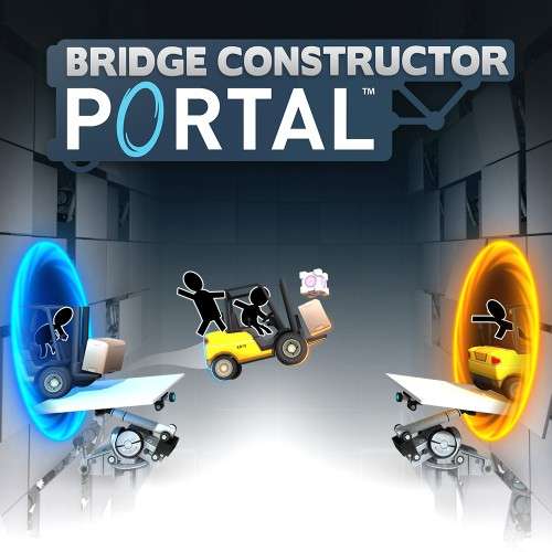 "Bridge Constructor Portal" (Nintendo Switch) - 1 Game / kein Euro -