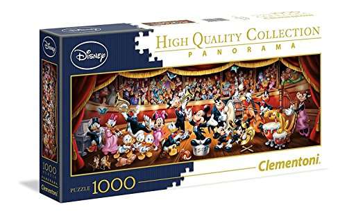 Clementoni 39445 Panorama Disney Orchestra – Puzzle 1000 Teile